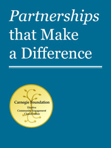 Partnerships that make a difference logo